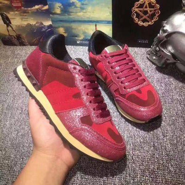 spring autumn new multicolor camouflage rivet lovers sport shoes fashionable lacing casual shoes breathable sports shoes wine red 100114, Black
spring autumn new multicolor camouflage rivet lovers sport shoes fashionable lacing casual shoes breathable sports shoes wine red 100114, Black