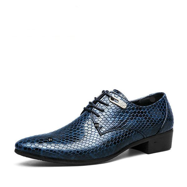 new imitate snake leather men oxfords lace up casual business shoes wedding polka dot dress shoes, Black
new imitate snake leather men oxfords lace up casual business shoes wedding polka dot dress shoes, Black