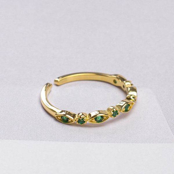 s925 silver nanometer green spinel open ring female natural zircon material gold-plated handicraft jz12296-y, Golden;silver
s925 silver nanometer green spinel open ring female natural zircon material gold-plated handicraft jz12296-y, Golden;silver