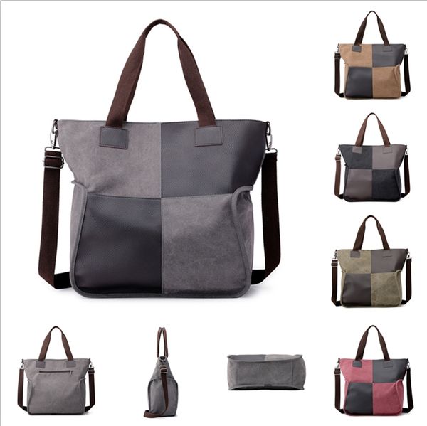 new arrivals 5 color retro canvas backpack handbags shoulder messenger bag large capacity women simple casual portable storage bag
new arrivals 5 color retro canvas backpack handbags shoulder messenger bag large capacity women simple casual portable storage bag