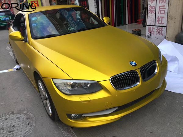 gold matte chrome vinyl wrap car wrap film with air bubble golden satin vinyl film vehicle full body wrapping 1.52x20m/roll
gold matte chrome vinyl wrap car wrap film with air bubble golden satin vinyl film vehicle full body wrapping 1.52x20m/roll