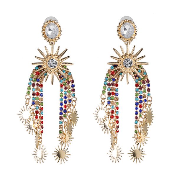 boho fringed glass drop earrings for women korean wedding shiny dangle statement earrings jewelry valentine gifts, Silver
boho fringed glass drop earrings for women korean wedding shiny dangle statement earrings jewelry valentine gifts, Silver