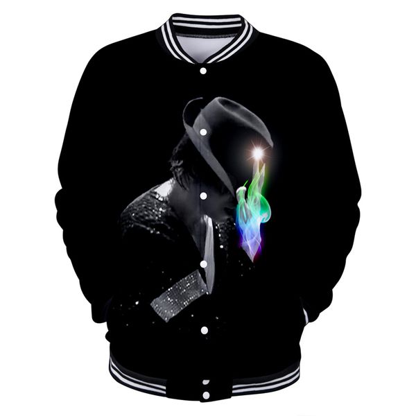 2019 3d printed michael joseph jackson baseball uniform women spring casual fashion loose colorful jacket, Black;brown
2019 3d printed michael joseph jackson baseball uniform women spring casual fashion loose colorful jacket, Black;brown
