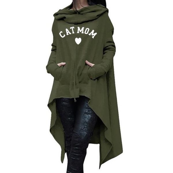 long irregular cat mom letters printhoodies for women kawaii hoodies women sweatshirts femmes clothings print harajuku female, Black
long irregular cat mom letters printhoodies for women kawaii hoodies women sweatshirts femmes clothings print harajuku female, Black