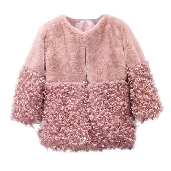 2020 new arrivals outwear patchwork full sleeve coat for girls faux fur o-neck warm winter blend coats casaco infantil, White
2020 new arrivals outwear patchwork full sleeve coat for girls faux fur o-neck warm winter blend coats casaco infantil, White