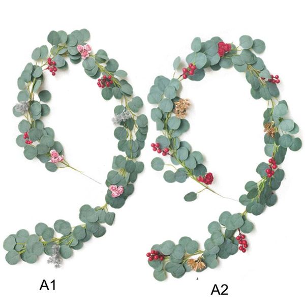 decorative flowers & wreaths artificial christmas wreath handmade eucalyptus leaves rattan green plants wedding diy decor simulation
decorative flowers & wreaths artificial christmas wreath handmade eucalyptus leaves rattan green plants wedding diy decor simulation
