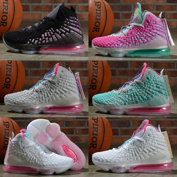 high qaulitys lebron 17 xvii pink green gray white kids basketball shoes arrival sneakers 17s sports outdoor shoes, Black
high qaulitys lebron 17 xvii pink green gray white kids basketball shoes arrival sneakers 17s sports outdoor shoes, Black