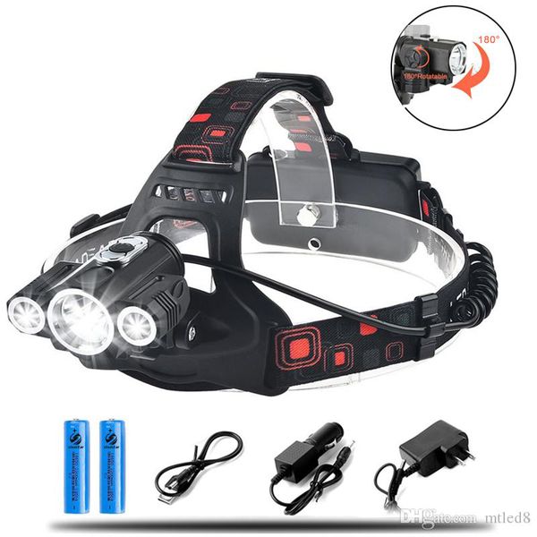 led head lamp 3x t6 3 lamps 4 dimmable mode waterproof 10000lm led flashlight fishing light car-charger rechargeable battery
led head lamp 3x t6 3 lamps 4 dimmable mode waterproof 10000lm led flashlight fishing light car-charger rechargeable battery