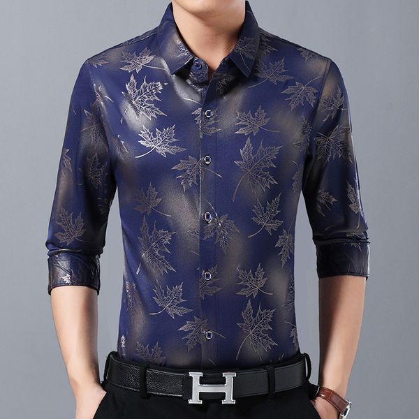 new 2020 summer men's shirts printing 3d pattern cotton 100% long sleeve shirt gentleman neckline mature style, White;black 
new 2020 summer men's shirts printing 3d pattern cotton 100% long sleeve shirt gentleman neckline mature style, White;black