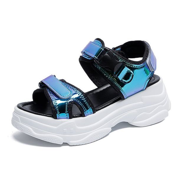 open toe women sport sandals wedge women sandals outdoor cool platform casual beach summer shoes eu size:35-39, Black
open toe women sport sandals wedge women sandals outdoor cool platform casual beach summer shoes eu size:35-39, Black