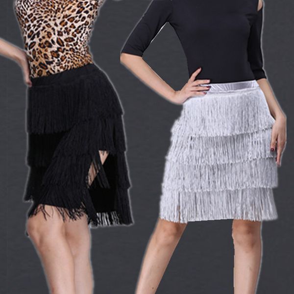 new latin dance skirt women costume samba tango 4 layers split tassels dresses competition performamnce salsa lady latin, Black;red
new latin dance skirt women costume samba tango 4 layers split tassels dresses competition performamnce salsa lady latin, Black;red