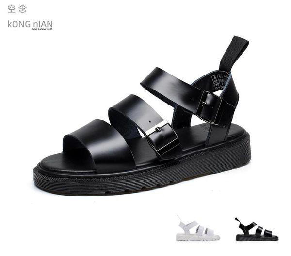 fashion summer rome sandals men casual shoes solid black white genuine leather gladiator sandals buckle strap outdoor beach men
fashion summer rome sandals men casual shoes solid black white genuine leather gladiator sandals buckle strap outdoor beach men