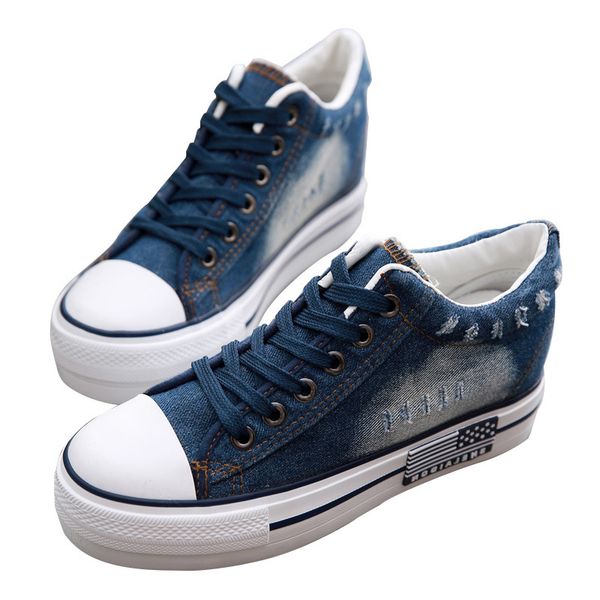 fall/winter women sneakers breathable wedges platform vulcanize shoes woman denim canvas women casual shoes tenis feminino nv109, Black
fall/winter women sneakers breathable wedges platform vulcanize shoes woman denim canvas women casual shoes tenis feminino nv109, Black