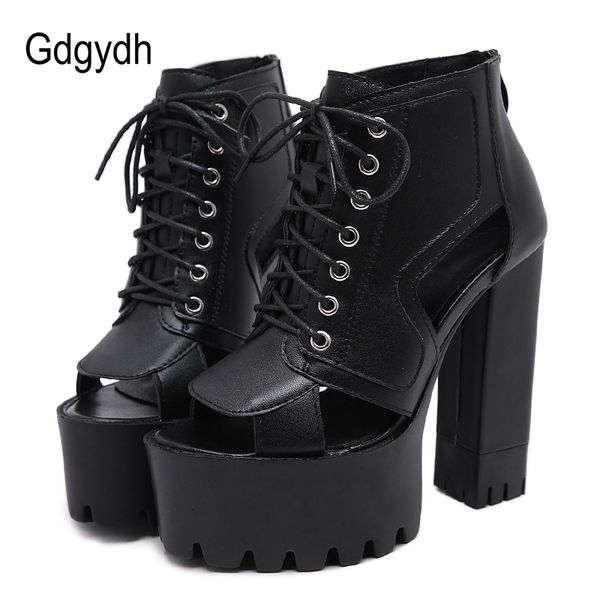 gdgydh spring summer shoes woman block heel ladies boots open toe ankle strap gothic shoes female platform heels black leather
gdgydh spring summer shoes woman block heel ladies boots open toe ankle strap gothic shoes female platform heels black leather