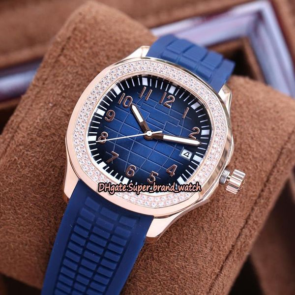 version aquanaut 5168g 001 blue dial cal.324 sc mechanical 5167r mens watch rose gold case diamonds bezel rubber strap sport watches, Slivery;brown
version aquanaut 5168g 001 blue dial cal.324 sc mechanical 5167r mens watch rose gold case diamonds bezel rubber strap sport watches, Slivery;brown