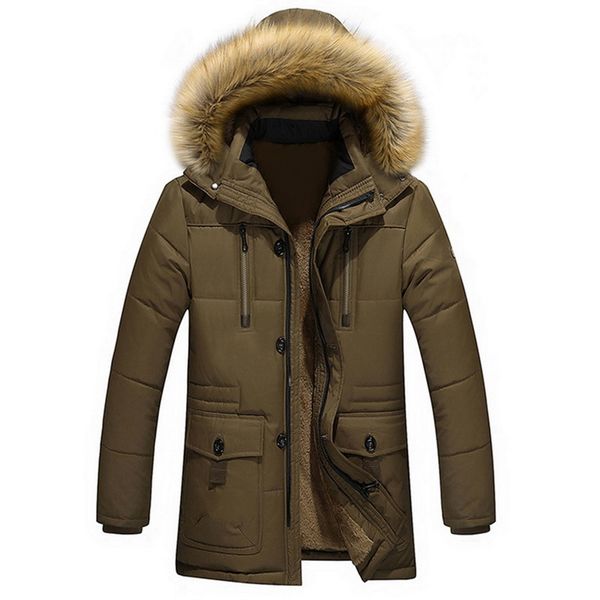 adisputent men hooded jacket with pockets winter warm fur collar men's patchwork thick outwear male casual coats abrigo hombre, Tan;black
adisputent men hooded jacket with pockets winter warm fur collar men's patchwork thick outwear male casual coats abrigo hombre, Tan;black