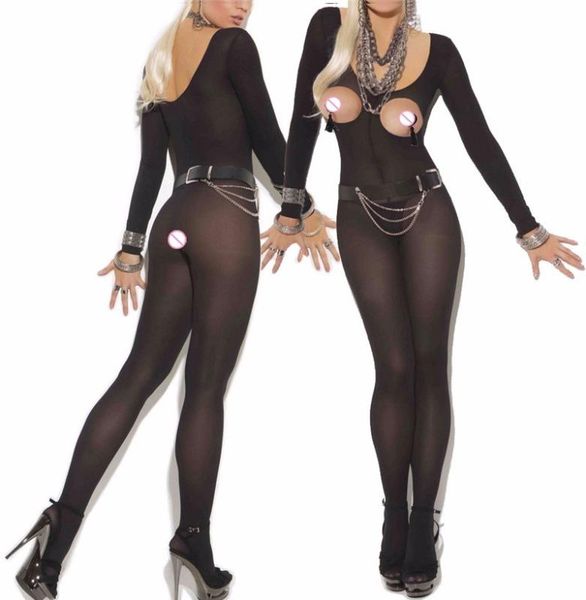women tights lingerie erotic nylon pantyhose transparent women body stockings plus size open crotch bra qq260, Black;white
women tights lingerie erotic nylon pantyhose transparent women body stockings plus size open crotch bra qq260, Black;white