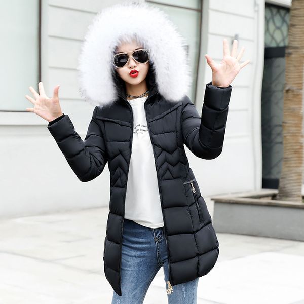 2019 new style winter jacket women coats artificial collar female parka thick cotton padded winter coat ladies plus size s-6xl, Black
2019 new style winter jacket women coats artificial collar female parka thick cotton padded winter coat ladies plus size s-6xl, Black