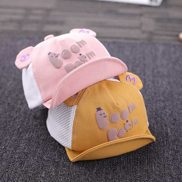 baby hat summer sun newborn cap thin section mesh boy soft korean version, Yellow
baby hat summer sun newborn cap thin section mesh boy soft korean version, Yellow