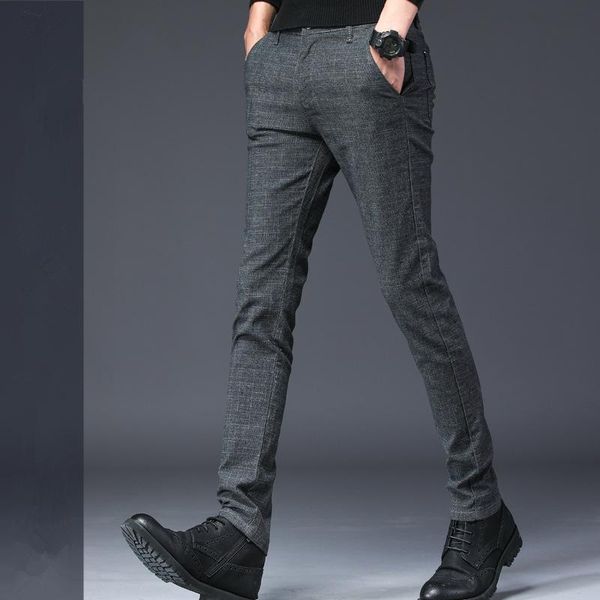 mens pants slim fit trousers men regular business classic plaid pants men skinny office trouser of 2019 spring summer, Black
mens pants slim fit trousers men regular business classic plaid pants men skinny office trouser of 2019 spring summer, Black