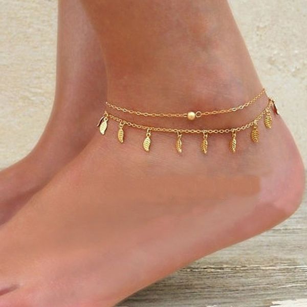 europe and america foot ornaments cool summer beach-double chain tassels small leaves foot ornaments double layer ankl, Red;blue
europe and america foot ornaments cool summer beach-double chain tassels small leaves foot ornaments double layer ankl, Red;blue