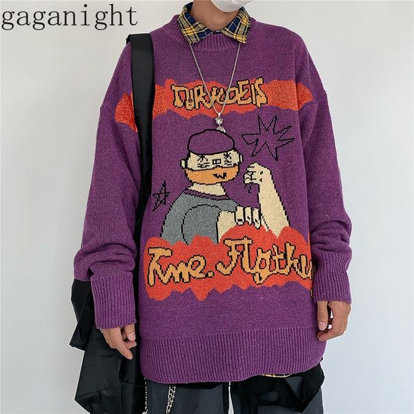 gaganight cartoon harajuku women sweater long sleeve o neck knitted fashion pullover vintage jumper korean cool sweaters girls, White;black
gaganight cartoon harajuku women sweater long sleeve o neck knitted fashion pullover vintage jumper korean cool sweaters girls, White;black