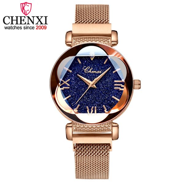 chenxi rose gold quartz women fashion elegant wrist watchladies brand reloj mujer, Slivery;brown
chenxi rose gold quartz women fashion elegant wrist watchladies brand reloj mujer, Slivery;brown