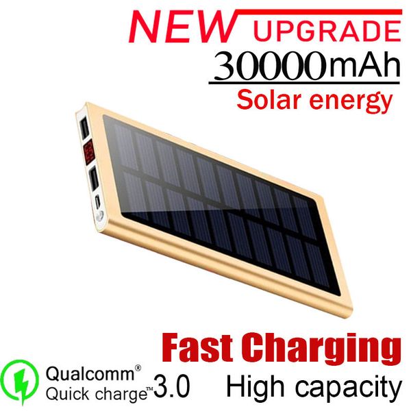 popular ultra-thin large-capacity 30000 mah dual usb power bank outdoor emergency portable lcd display solar charger mobile
popular ultra-thin large-capacity 30000 mah dual usb power bank outdoor emergency portable lcd display solar charger mobile