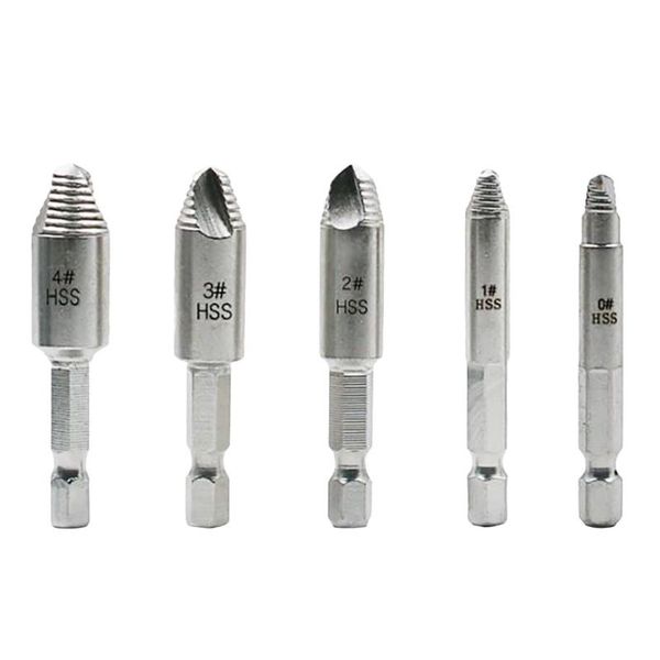 5pcs broken bolt remover tool damaged screw extractor speed out drill bits set hand tools screw extractor accessories #t2
5pcs broken bolt remover tool damaged screw extractor speed out drill bits set hand tools screw extractor accessories #t2