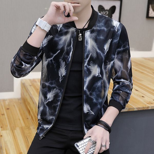 2020 new sun protection clothing summer male trend slim coats baseball collar thin korean style men jacket windbreaker m-3xl, Black;brown
2020 new sun protection clothing summer male trend slim coats baseball collar thin korean style men jacket windbreaker m-3xl, Black;brown