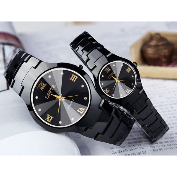 lsvtr fashion couple watches pair men and women waterproof calendar stainless steel lovers watch couples gift, Slivery;brown
lsvtr fashion couple watches pair men and women waterproof calendar stainless steel lovers watch couples gift, Slivery;brown