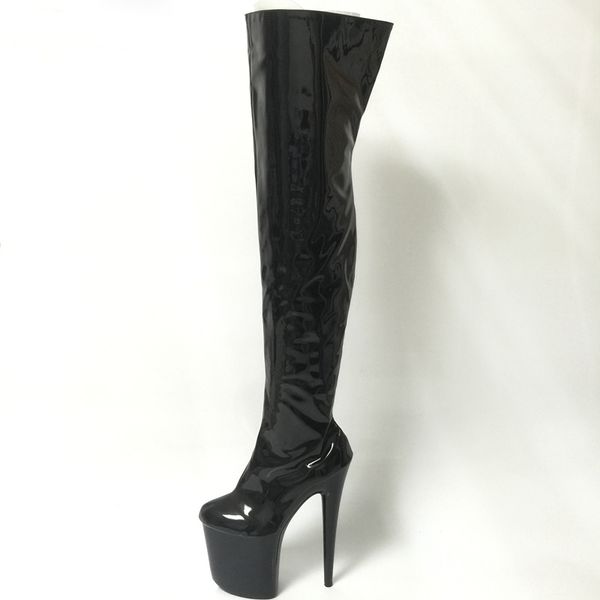 thigh high women boots 20cm ultra high heels 10cm platforms 2019 new lady gaga steel pole dance boots custom color, Black
thigh high women boots 20cm ultra high heels 10cm platforms 2019 new lady gaga steel pole dance boots custom color, Black