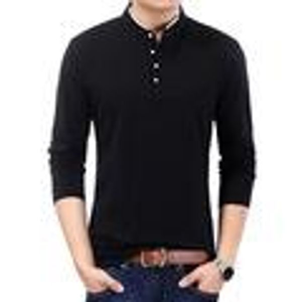 solid fashion brand men clothes solid color long sleeve camisetas slim fit t shirt men cotton t -shirt men casual t shirts newest, White;black
solid fashion brand men clothes solid color long sleeve camisetas slim fit t shirt men cotton t -shirt men casual t shirts newest, White;black