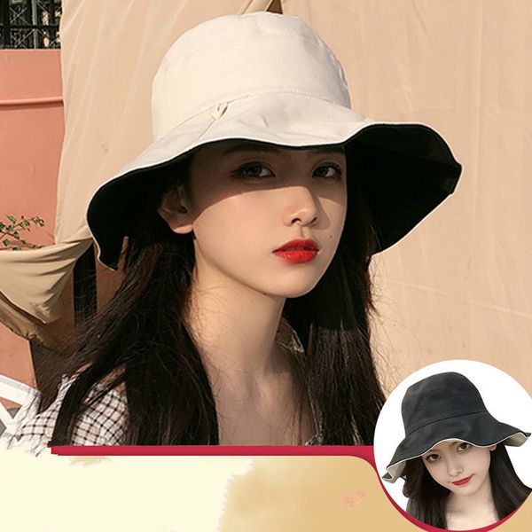 wide brim hat hats visors cap women anti-uv caps hat caps for women summer fall designer hat twin side use ne1003, Blue;gray 
wide brim hat hats visors cap women anti-uv caps hat caps for women summer fall designer hat twin side use ne1003, Blue;gray