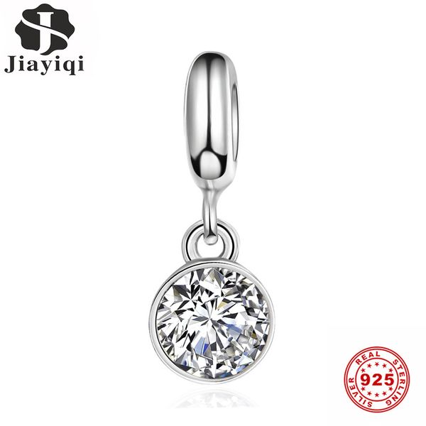 jiayiqi dazzling cz charms pendant 100% real 925 sterling silver beads diy bracelets necklace for fine jewelry making women gift
jiayiqi dazzling cz charms pendant 100% real 925 sterling silver beads diy bracelets necklace for fine jewelry making women gift
