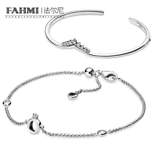 fahmi 100% 925 sterling silver sparkling crown o chain bracelet diy beaded charm charm wholesale ing, Black
fahmi 100% 925 sterling silver sparkling crown o chain bracelet diy beaded charm charm wholesale ing, Black
