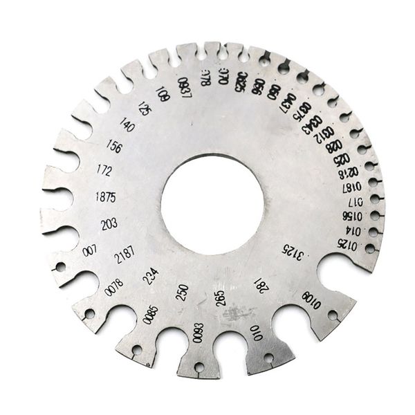 wire diameter gauge round wire thickness tester inspection ruler thickness gauge ruler diameter tool american standard
wire diameter gauge round wire thickness tester inspection ruler thickness gauge ruler diameter tool american standard