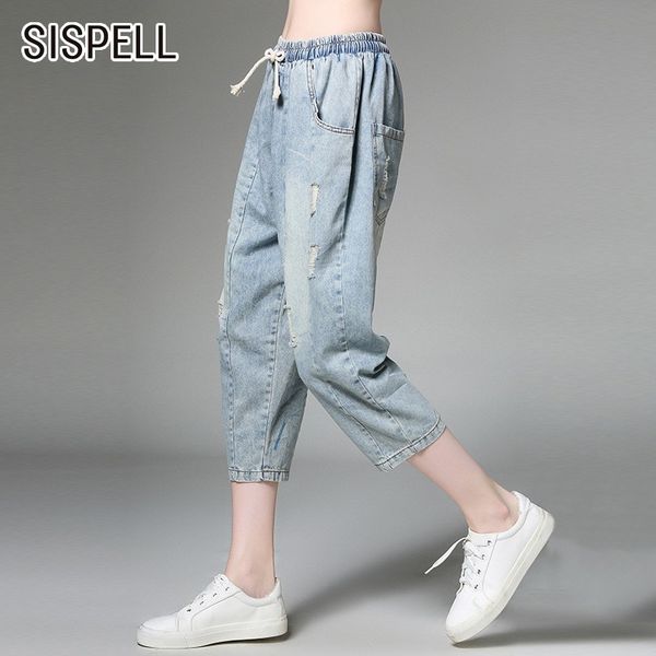 sispell summer casual blue patchwork jeans for women bandage bow high waist pockets loose jean pants female fashion new 2019
sispell summer casual blue patchwork jeans for women bandage bow high waist pockets loose jean pants female fashion new 2019