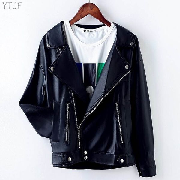 womens leather jackets and coats spring and autumn winter new fur korean version joker loose motorcycle leather jacket woman, Black
womens leather jackets and coats spring and autumn winter new fur korean version joker loose motorcycle leather jacket woman, Black