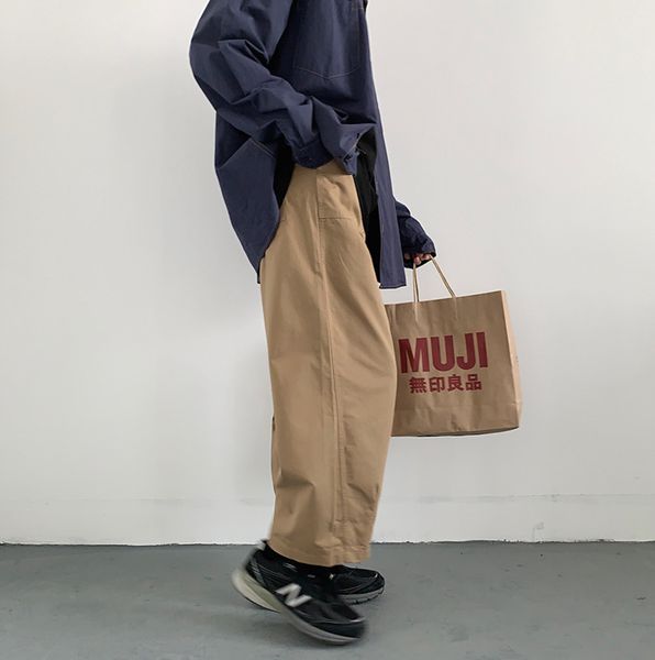 2020 весной и осенью новый японский ретро solid color wide leg комбинезоны мода повседневная брюки прямые хаки / army green m-xl, Black
2020 весной и осенью новый японский ретро solid color wide leg комбинезоны мода повседневная брюки прямые хаки / army green m-xl, Black