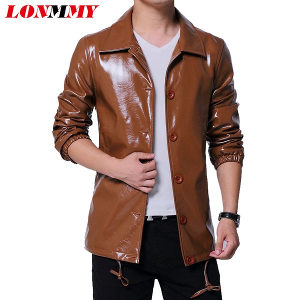 lonmmy faux leather jacket men motercycle mens leather jacket and coats slim windbreaker yellow outerwear chaqueta cuero hombre, Black
lonmmy faux leather jacket men motercycle mens leather jacket and coats slim windbreaker yellow outerwear chaqueta cuero hombre, Black