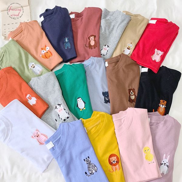 harajuku anime embroidery t shirt women female 90s aesthetic friends animal tee shirt tumblr promo dropshipping, White
harajuku anime embroidery t shirt women female 90s aesthetic friends animal tee shirt tumblr promo dropshipping, White