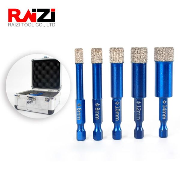 raizi phoenix 1/4" hexagon shank diamond core drill bit sets coated core hole saw drill bit for porcelain tile granite marble
raizi phoenix 1/4" hexagon shank diamond core drill bit sets coated core hole saw drill bit for porcelain tile granite marble