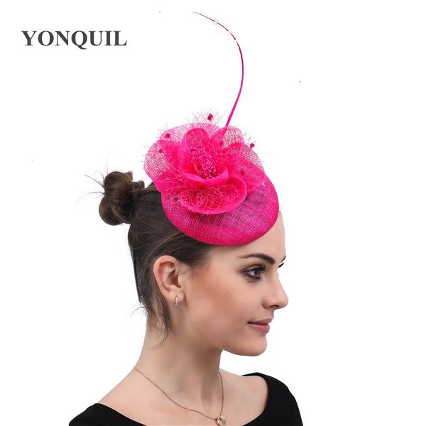 ladies cocktail fascinator flower feather headwear elegant women hair accessories veils hats for wedding races party event caps ship, Slivery;golden
ladies cocktail fascinator flower feather headwear elegant women hair accessories veils hats for wedding races party event caps ship, Slivery;golden