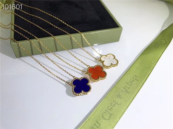 2020 new wave sided clover titanium steel mesh necklace female does not fade red neck pendant jewelry accessories, Silver
2020 new wave sided clover titanium steel mesh necklace female does not fade red neck pendant jewelry accessories, Silver