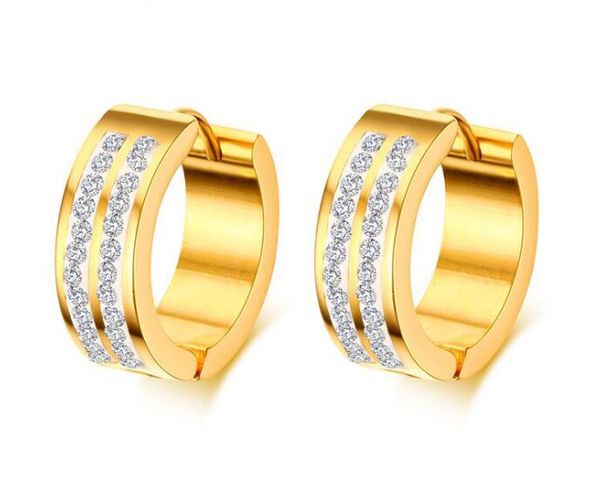 20.5mm stainless steel hoop earrings for women huggie earrings cz inlaid 18k gold color, Golden;silver
20.5mm stainless steel hoop earrings for women huggie earrings cz inlaid 18k gold color, Golden;silver