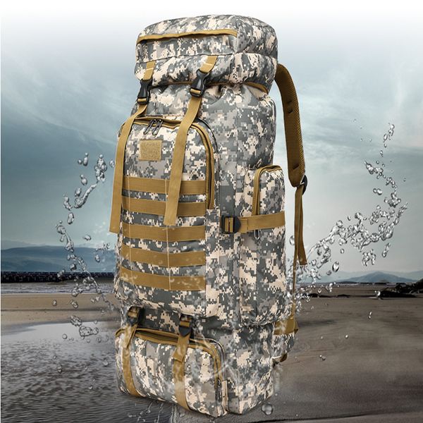 60l outdoor tactical camping hiking trekking backpack outdoor activities trekking rucksack travel high capacity #7
60l outdoor tactical camping hiking trekking backpack outdoor activities trekking rucksack travel high capacity #7
