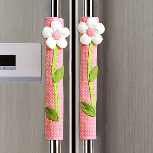 1 pair flower home decor fridge handle gloves accessories polka dot door refrigerator keep clean reusable protection washable
1 pair flower home decor fridge handle gloves accessories polka dot door refrigerator keep clean reusable protection washable