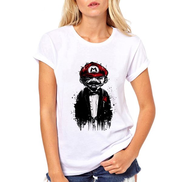 супер марио отец printed лето майка женская футболка с коротким рукавом повседневная tops прохладный марио tee девушка hipster вершины, White
супер марио отец printed лето майка женская футболка с коротким рукавом повседневная tops прохладный марио tee девушка hipster вершины, White