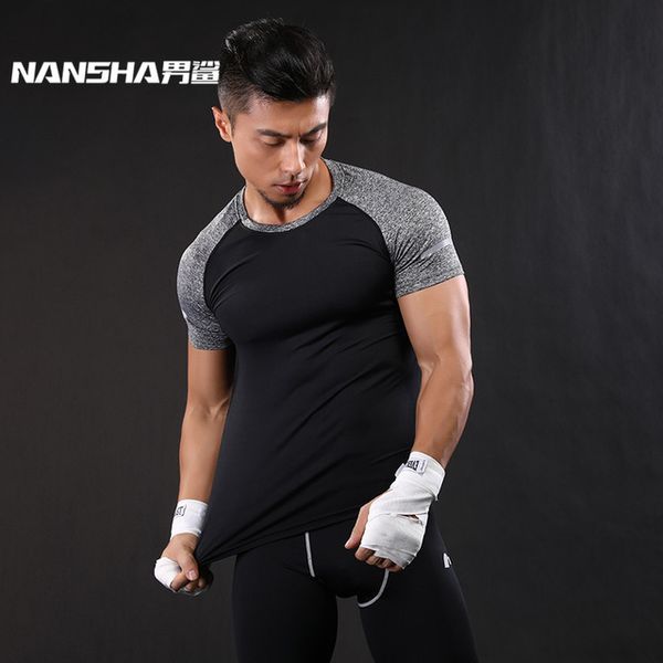 nansha quick dry slim fit tees men patchwork t-shirts compression shirt bodybuilding fitness o-neck short sleeve t shirt, White;black
nansha quick dry slim fit tees men patchwork t-shirts compression shirt bodybuilding fitness o-neck short sleeve t shirt, White;black